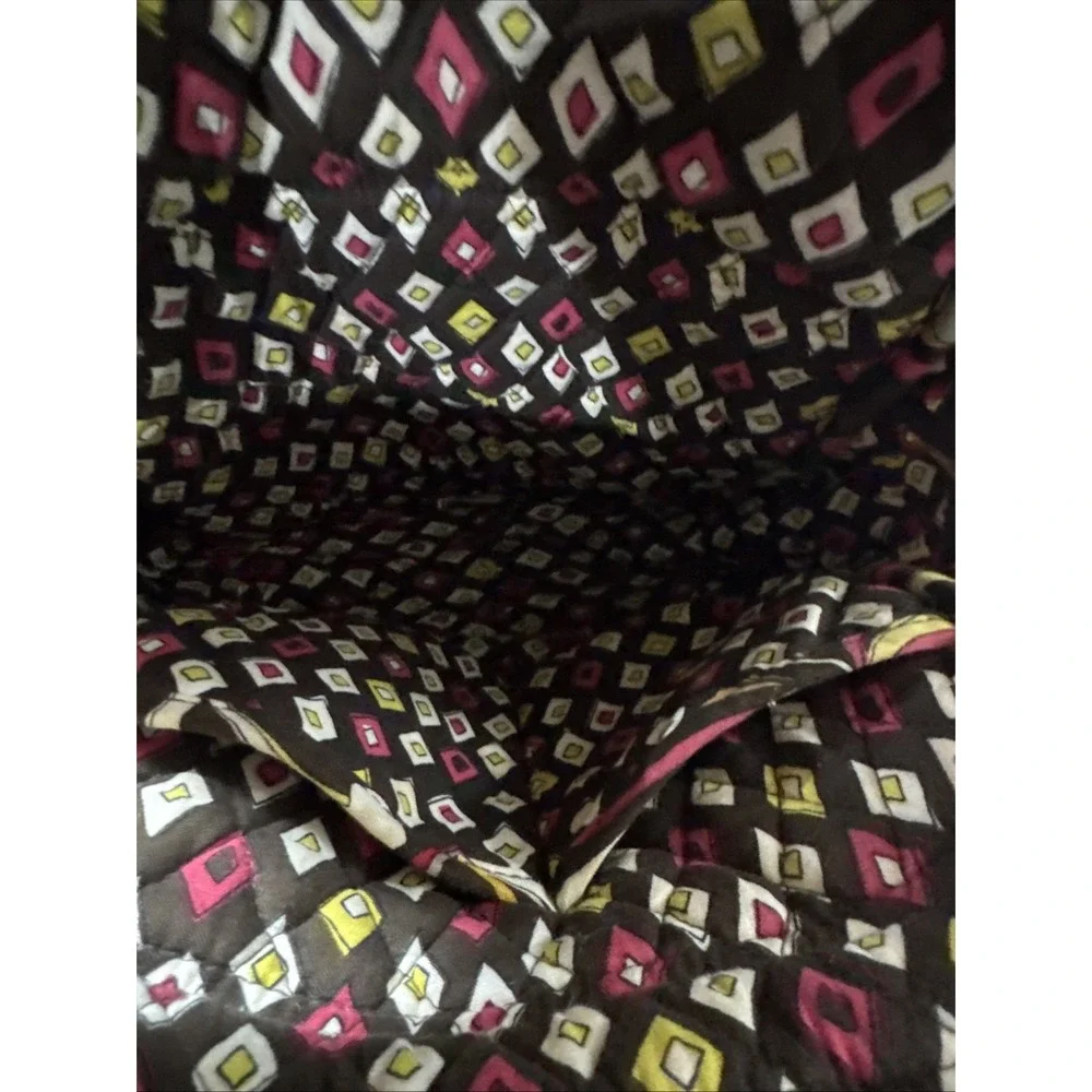 Vera Bradley Medallion Paisley Campus Quilted Backpack School Bag Book Bag
